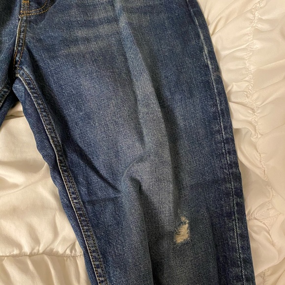 Ripped High-Waisted Boyfriend Jeans Topshop - Picture 3 of 5